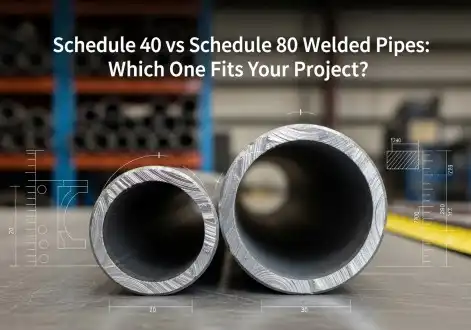 Schedule 40 vs Schedule 80 Welded Pipes: Which One Fits Your Project？